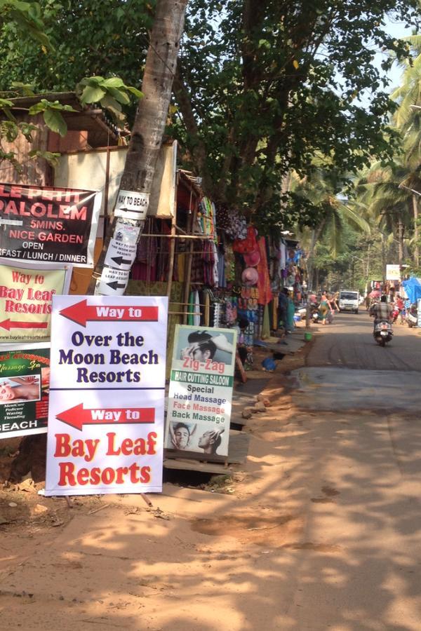Over The Moon Beach Resorts Palolem Eksteriør billede